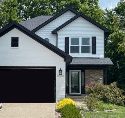 Finished roofing project in Jeffersontown KY